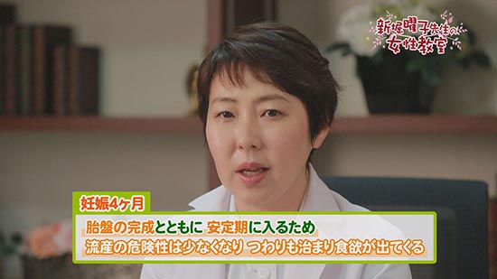 妊娠初期の体の変化 新堀曜子先生の女性教室 Tku テレビ熊本