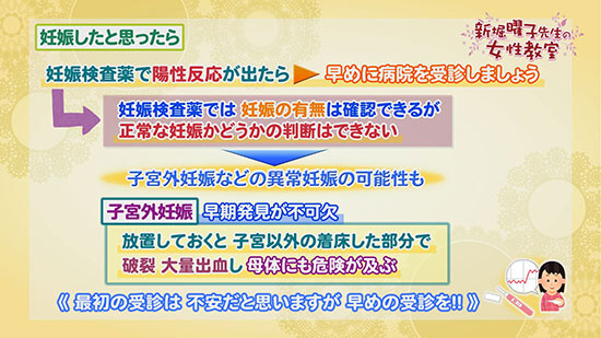 妊娠したと思ったら 新堀曜子先生の女性教室 Tku テレビ熊本