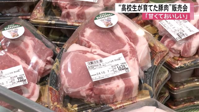 菊陽町で「高校生が育てた豚肉」販売会【熊本】